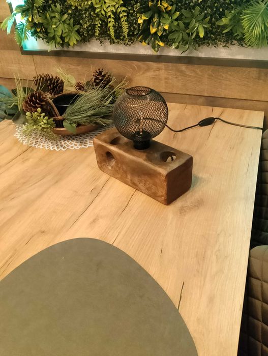 Ръчно направени дървени лампи различни видове