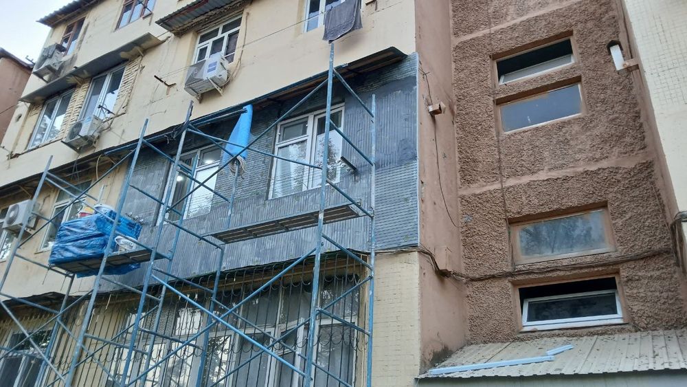 Утепление фасада пеноплексом с гидроизоляцией