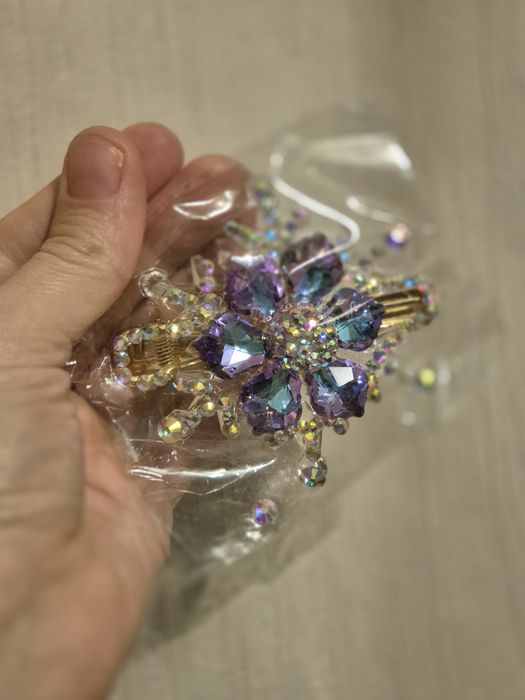 Заколки снежинки