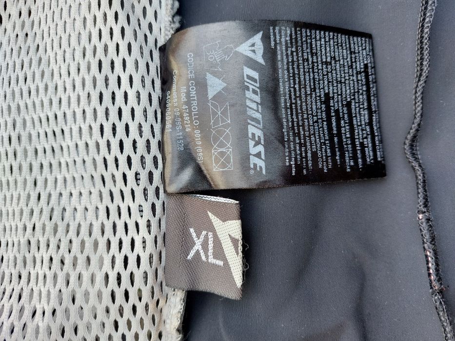 Protecție coloana moto Dainese mărimea Xl