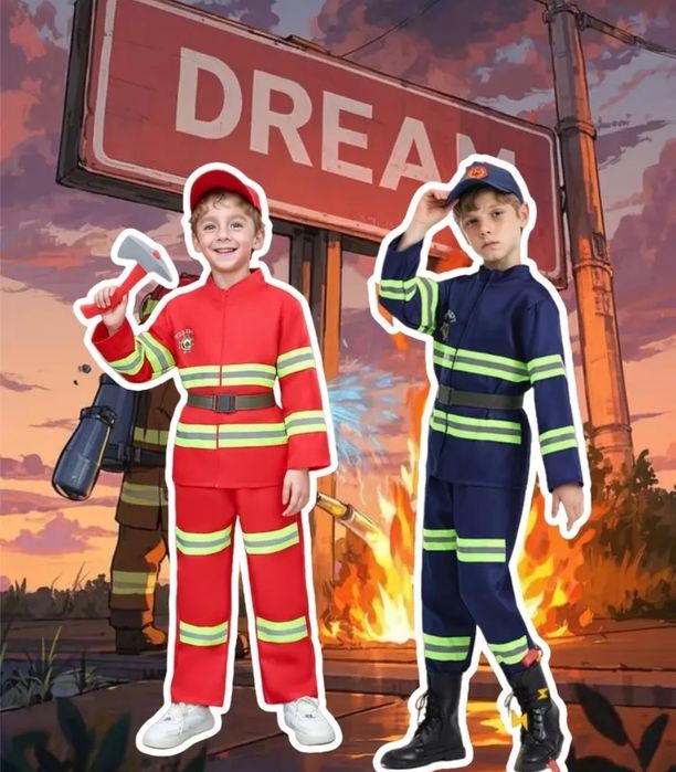 Пожарникарски коюплект от 3 части