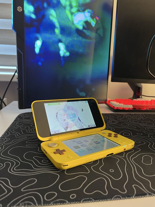 Nintendo 2DS прошитая,лимитированная версия Пикачу