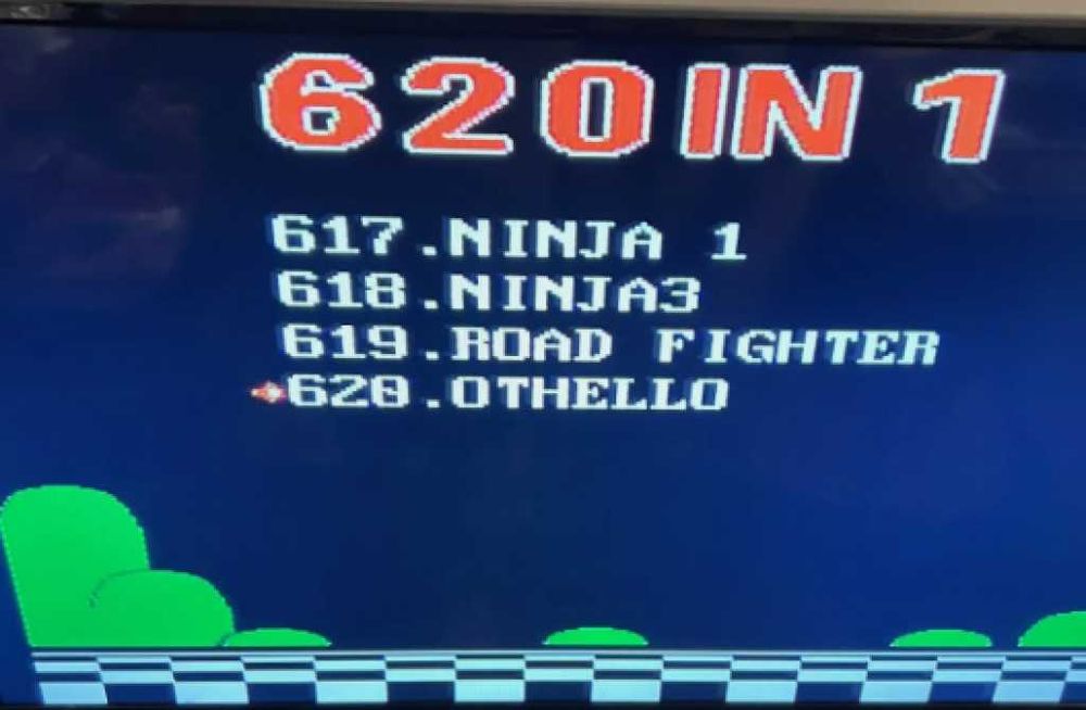 Телевизионна игра с 620 вградени класически игри