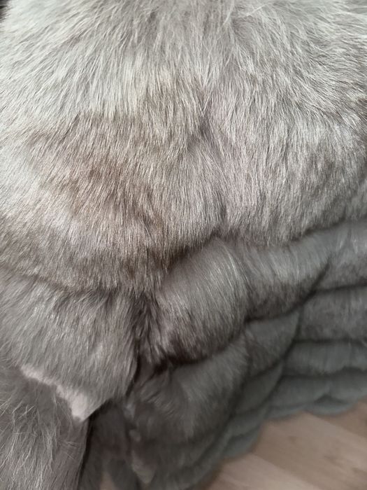 Blana naturala de vulpe lunga