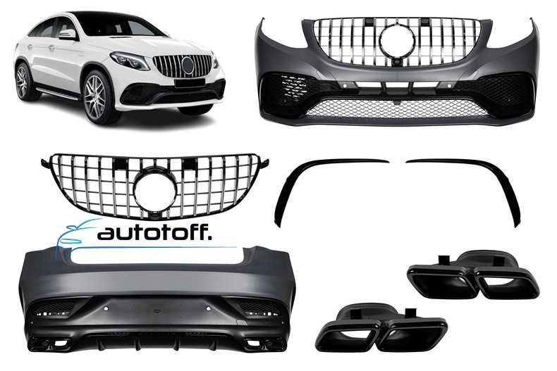 pachet exterior compatibil mercedes gle c292 coupe (2015-2019) 63 amg s design