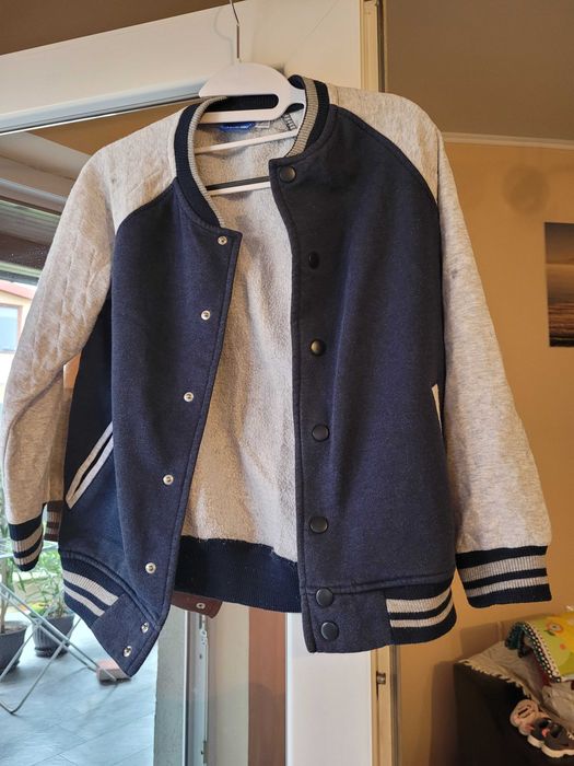 Jacheta copii Pepperts, 10-12 ani, culoarea bleumarin/gri