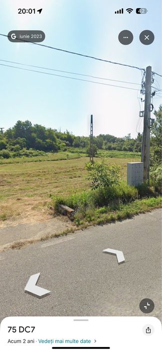 Teren extravilan de vânzare – 3782mp – sat Răscolești, jud MH