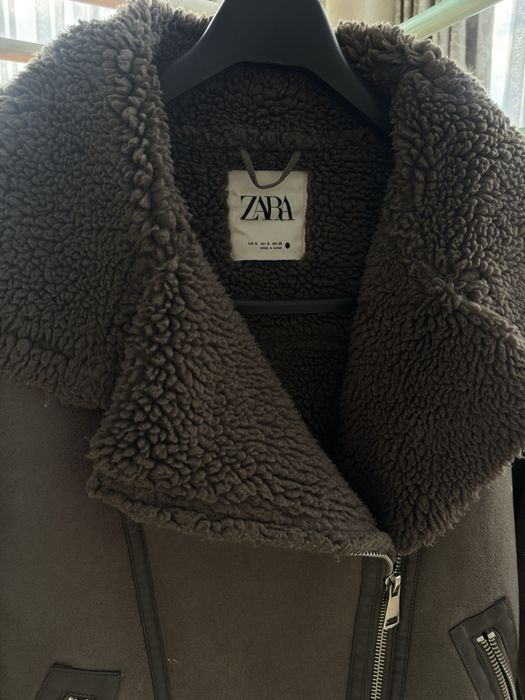 Дубленка Zara Б/У