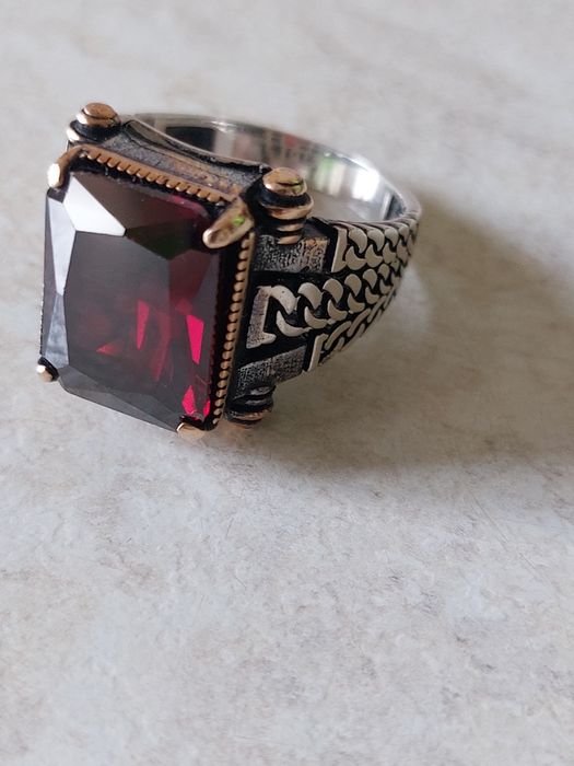 Мужское кольцо Серебро 925 прообы ОАЭ