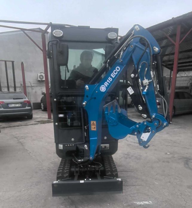 Miniexcavator RIPPA R15 ECO, ultimul model 2025
