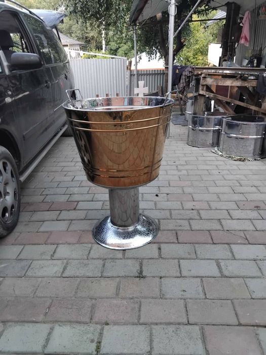 Vând cristelnita de botez de inox alimentare