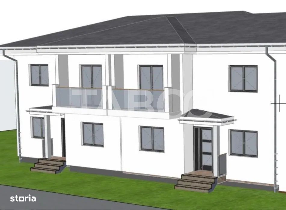 Casa 120 mpu de tip duplex 4 camere zona Selimbar Sibiu