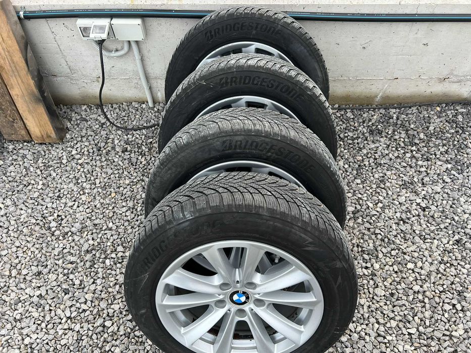 Зимни гуми с джанти 8.0Jx17 ET30 5x120 от Бмв/Bmw!