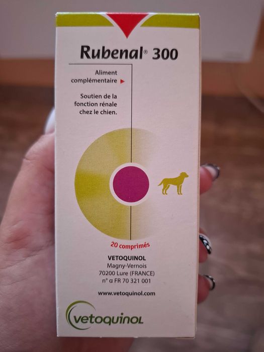 Rubenal/Рубенал 300- добавка за кучета с хронична бъбречна недостатъчност 300мг.-20табл.