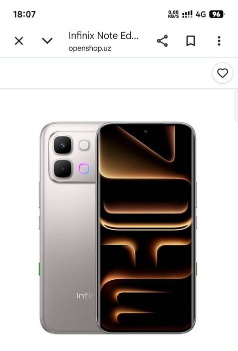 Infinix note edge
