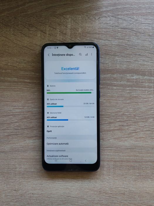 Samsung A03 - 64GB memorie și 4GB ram