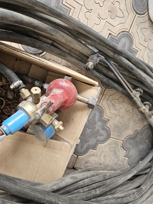 Газовый резак со шлангой