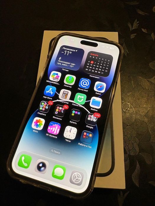 Обменяю Iphone 14 pro max 256гб