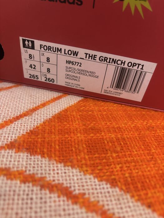 Adidas Forum low x Grinch