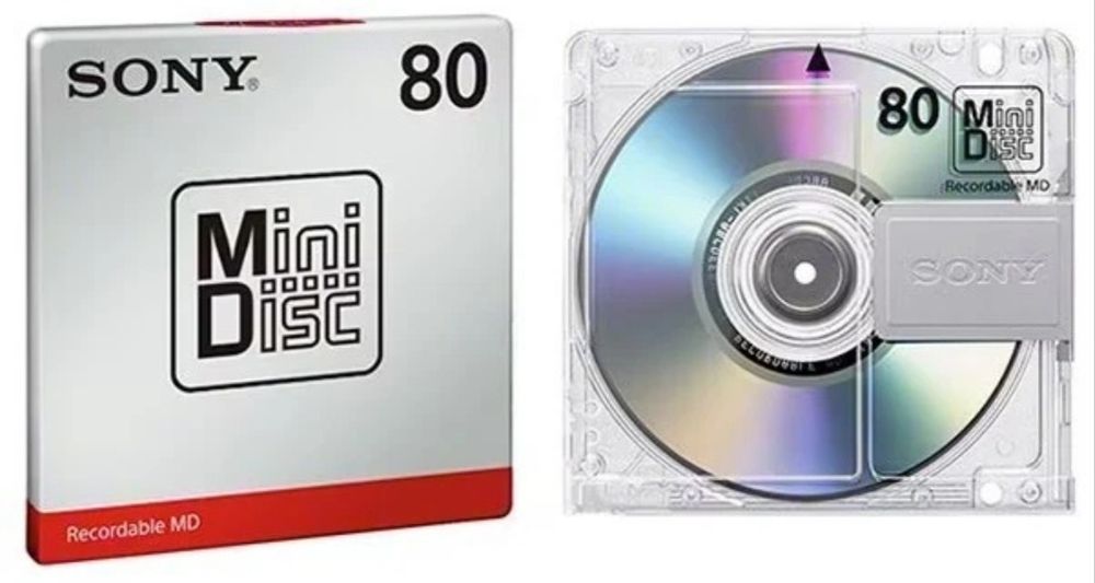 Продам новые мини диски 80 минут.