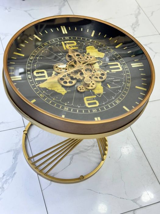 Часы журнальный столик люксовые падароки  серьёзно людей