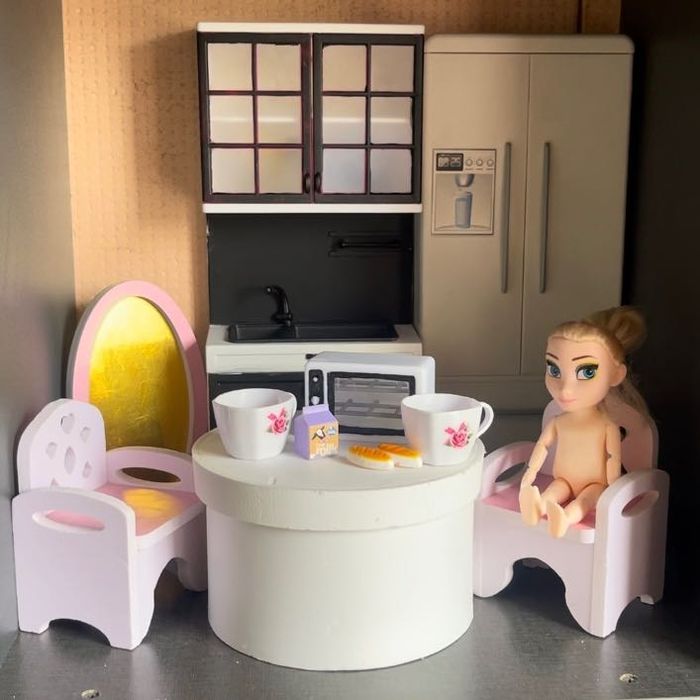 Кукольный дом мебель барби