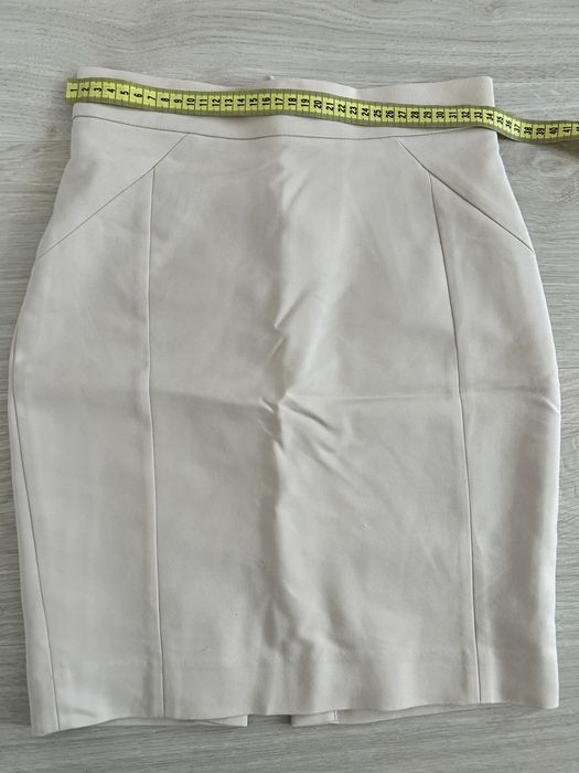 Fusta mini, crem