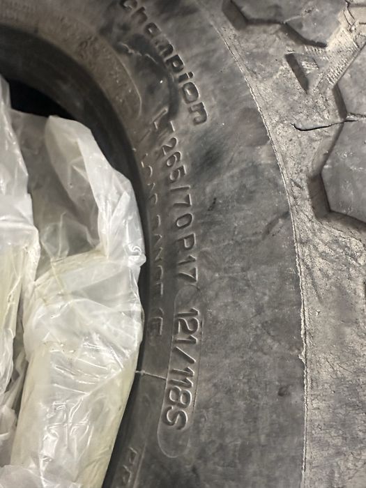 Шины 265/70R17 (4шт)