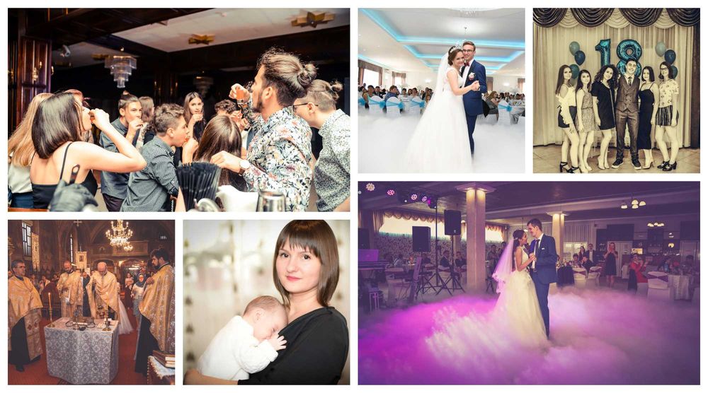Fotograf evenimente la cel mai mic pret 250lei