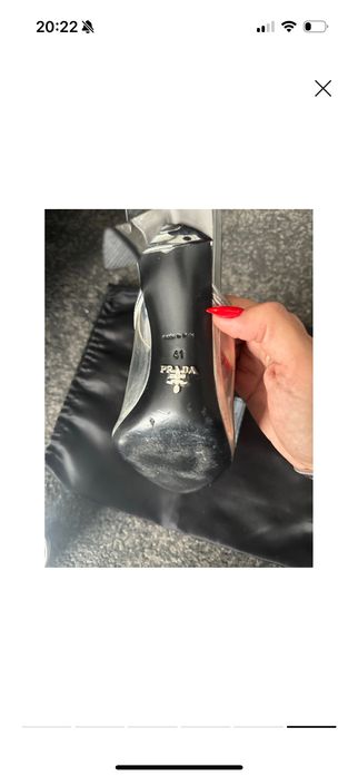 Чехли на ток PRADA