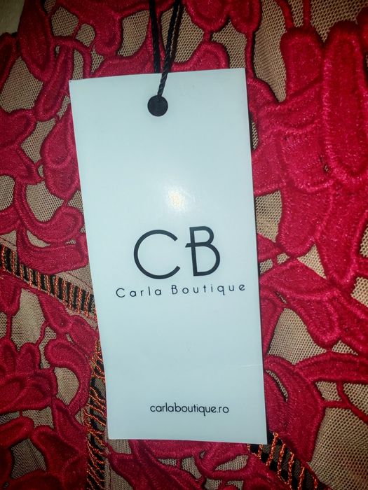 Rochie eleganta marimea M, Carla Boutique noua cu eticheta