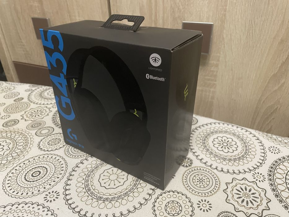 Наушники Logitech G435 черный
