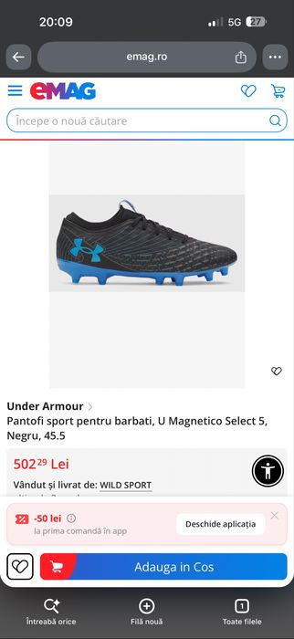 Ghete Fotbal Magnetico Select 5
