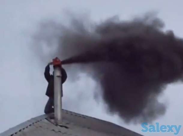 Чистка аппаратом дымоход