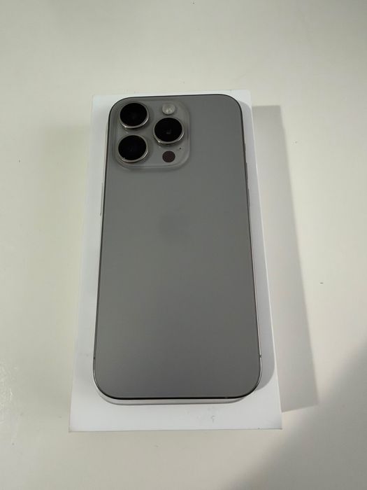 Iphone 15 Pro, Natural Titanium, 128 gb, neverlocked