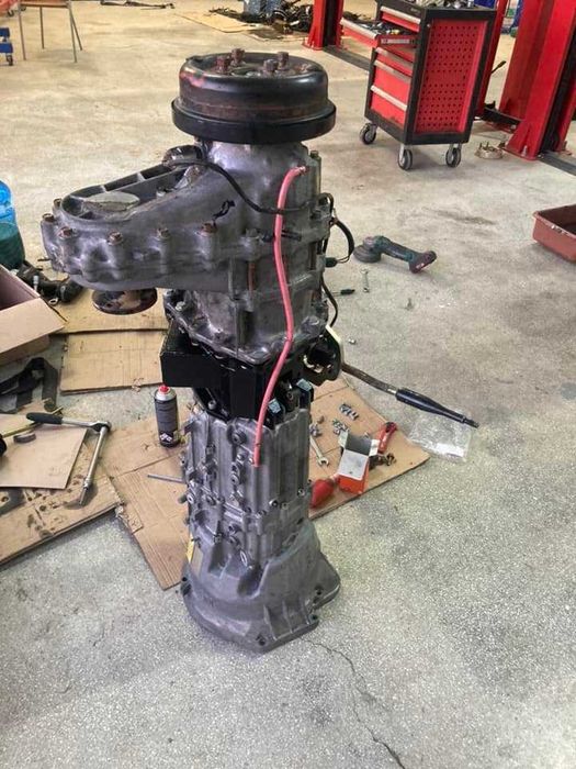 Преходен фланец скоростна кутия бмв GS6-53DZ за раздатка Nissan Patrol