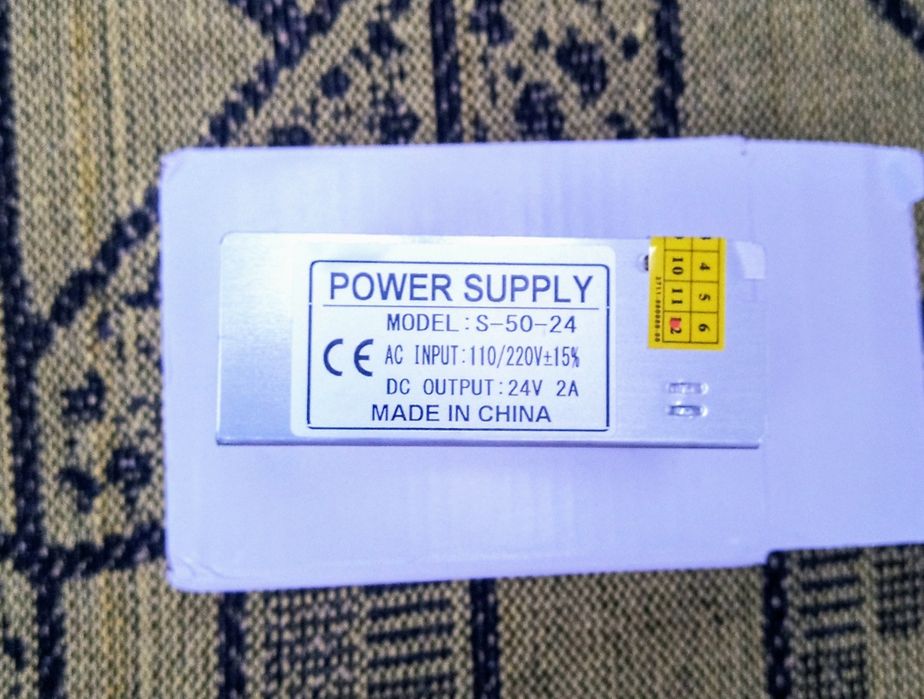 Блоки питания 24В, 2А, 3А