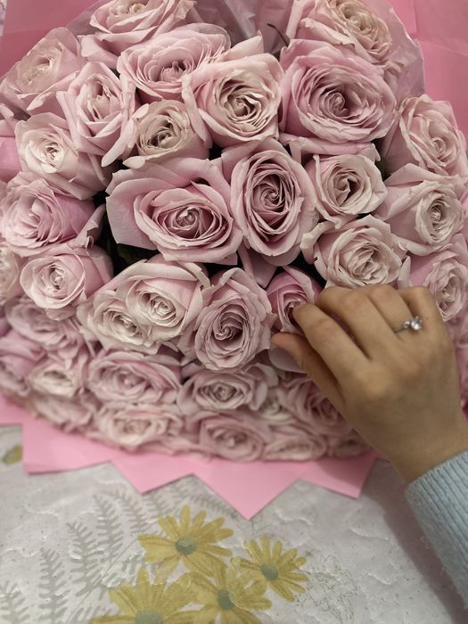 51 голландских роз