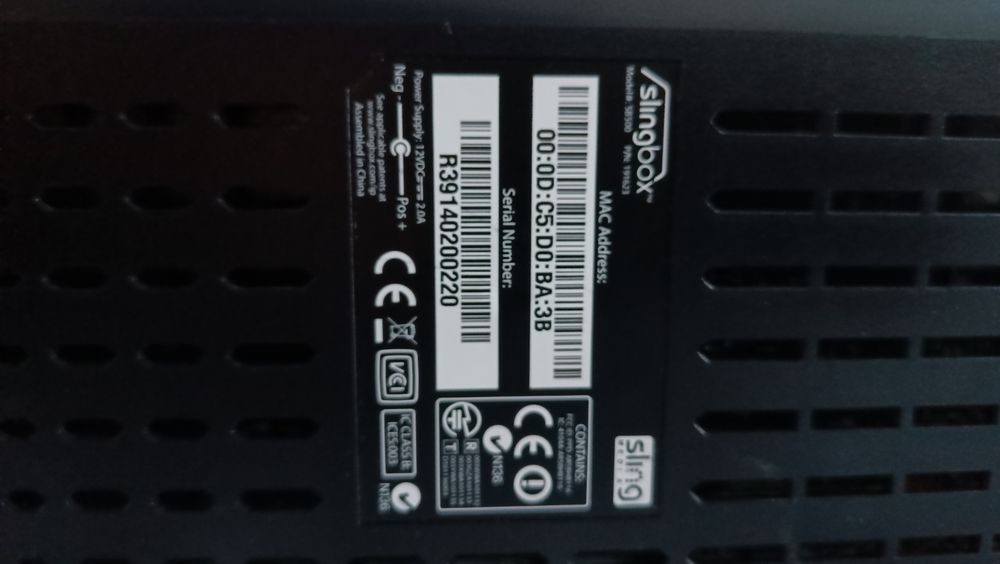 Streamer TV Slingbox 500 HD in stare perfecta