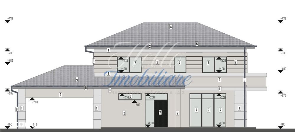 Casa individuala NZEB 4 camere 160 mp in Floresti