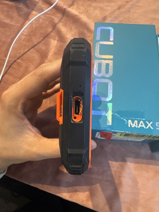 Telefon Cubot max 5 cu mufa de incarcare stricata