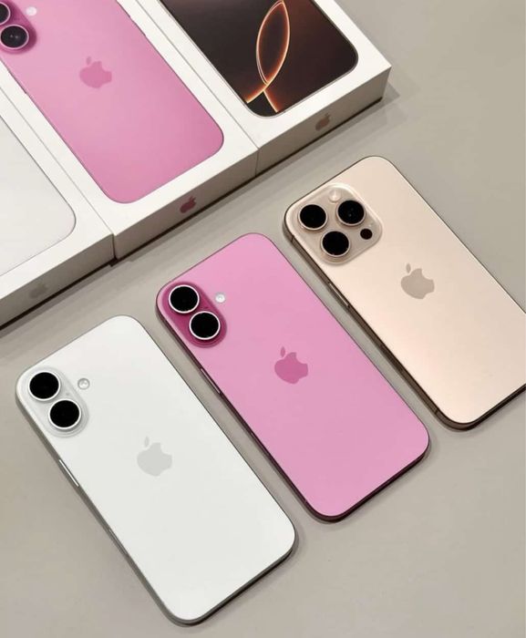 Новые Айфоны 16 по оптовым ценам в Таразе iPhone 16 новые телефоны