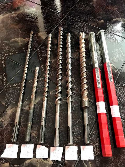 Нови Широки длета 80мм SDS-Plus и SDS-Max шила и патронници  за Перфор