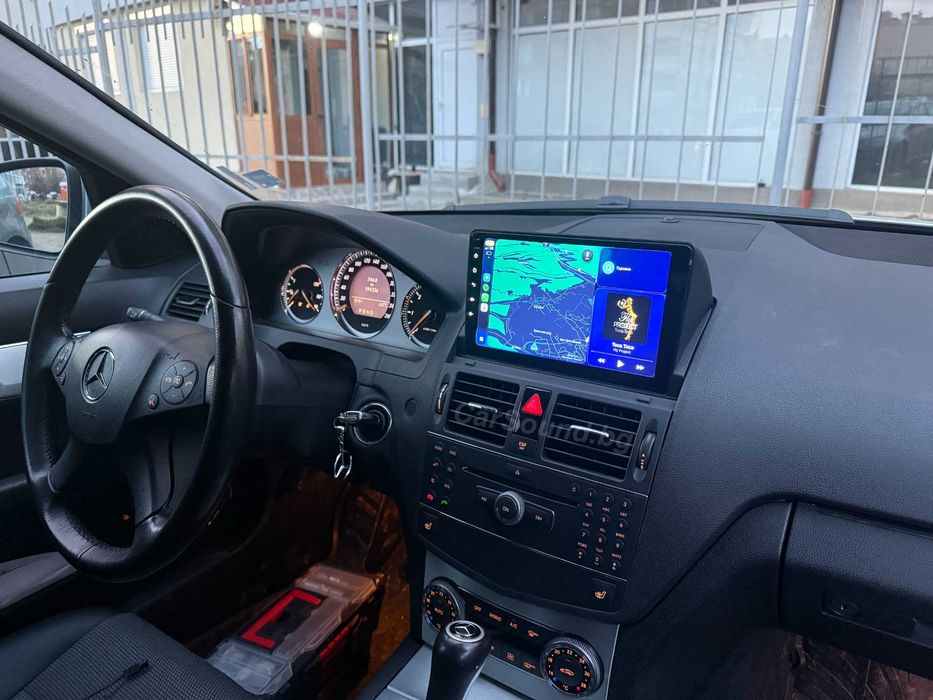 Mercedes W204 9" Мултимедия / Android 15 / Мерцедес C-Class Навигация