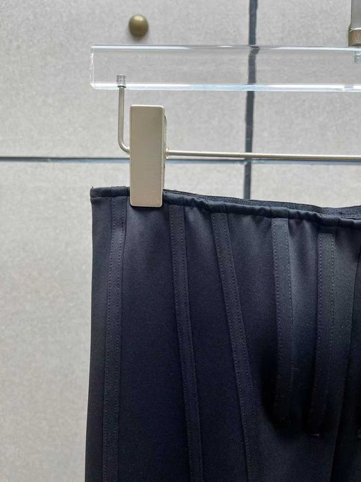 Дамски клин Mugler черен и бежов