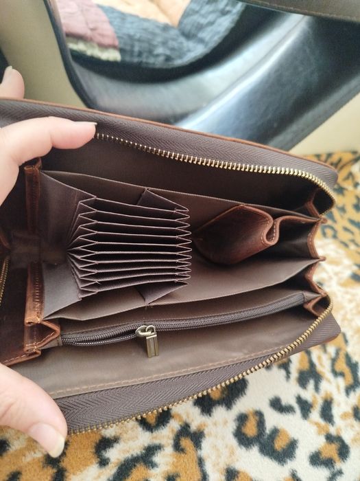 Кошелек кожаный мужской