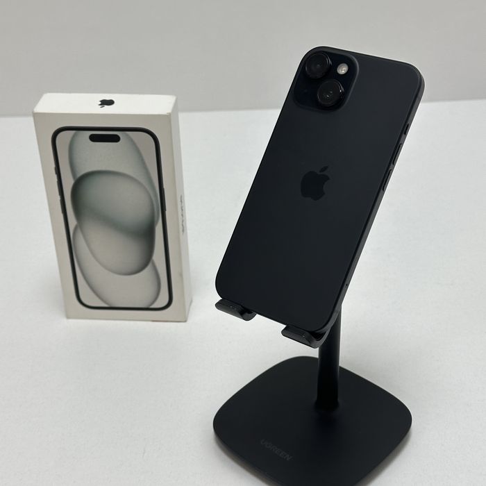 iPhone 15 128 GB Black Titanium \ Garantie 12 luni \ iDroid