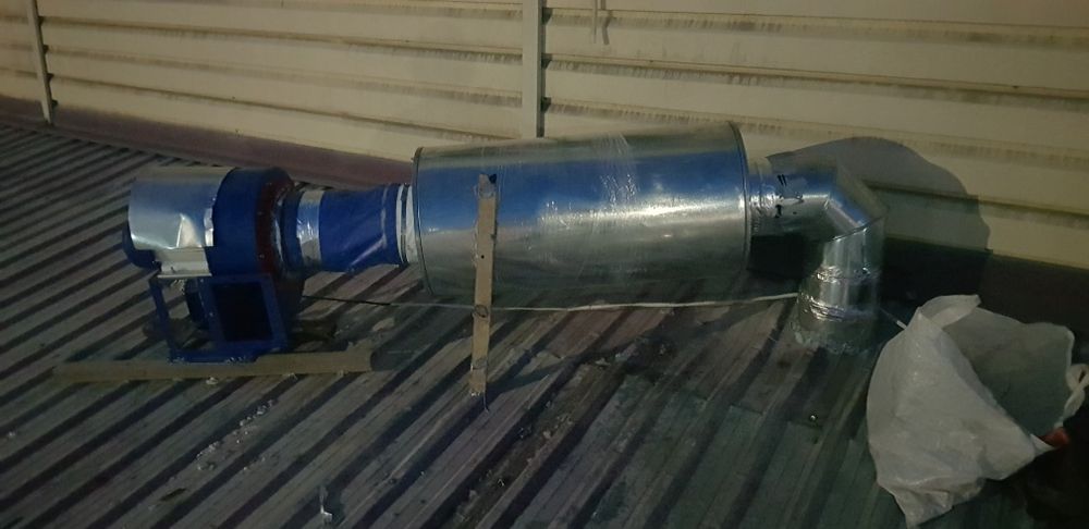 Вытяжка вентиляцыя.