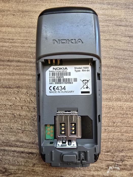 Telefon Colectie: Nokia 1600
