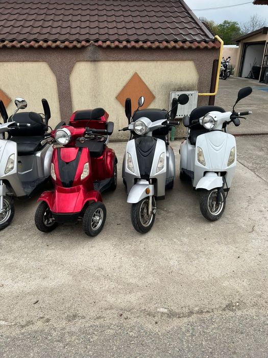 Triciclete si scutere electrice aduse recent germania cu acte incarcatoare baterii noi